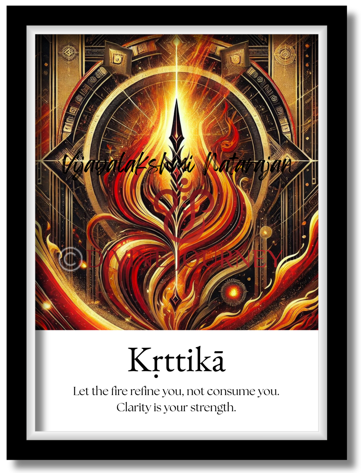 Kṛttikā fine art print