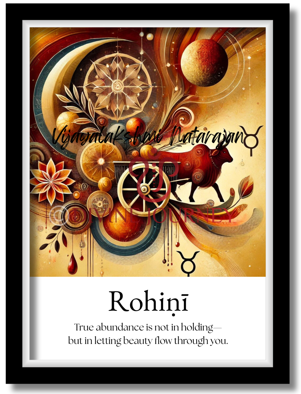 Rohiṇī fine art print
